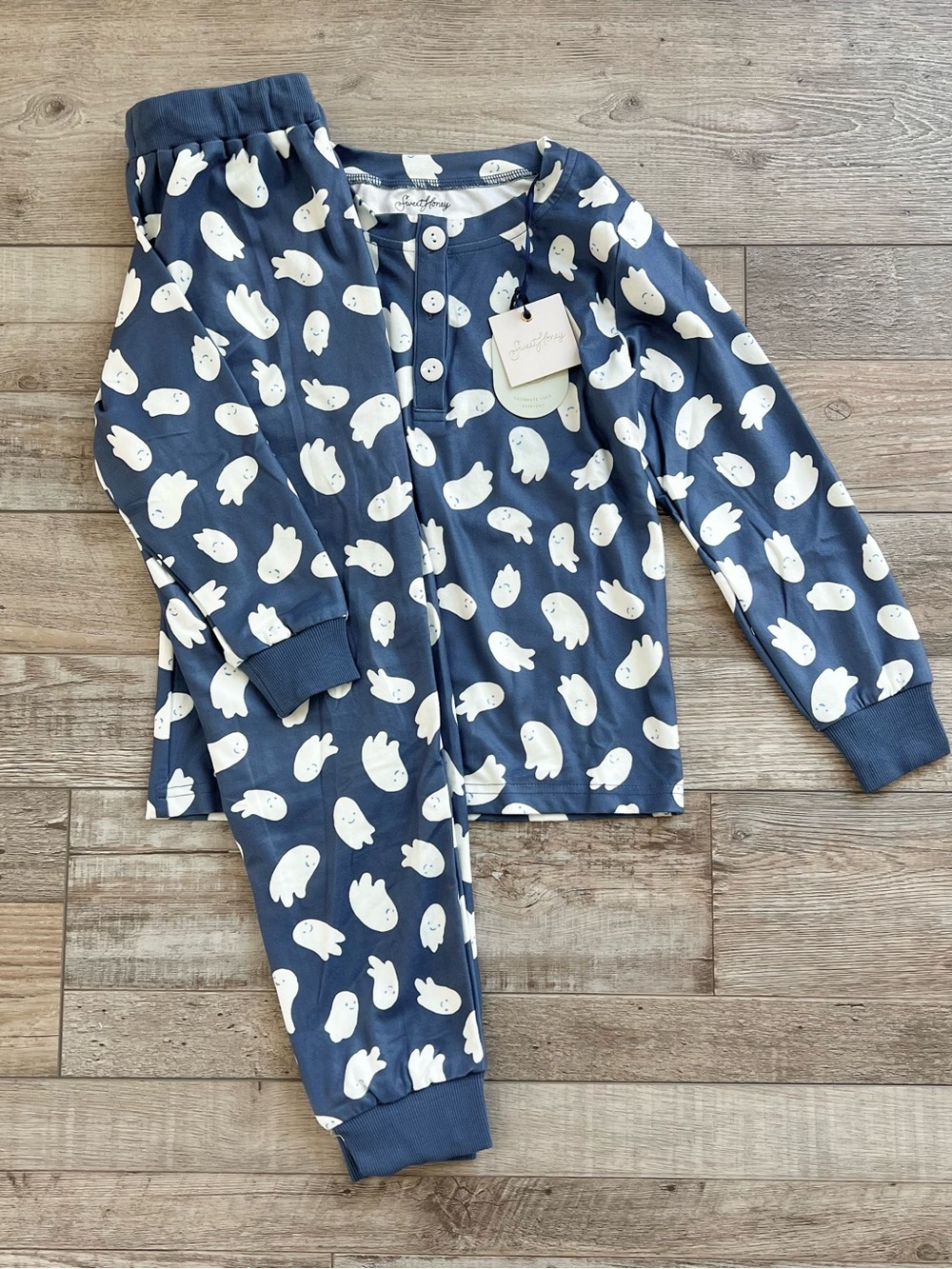 NWT SweetHoney Boys Ghost Jogger Set Size 6